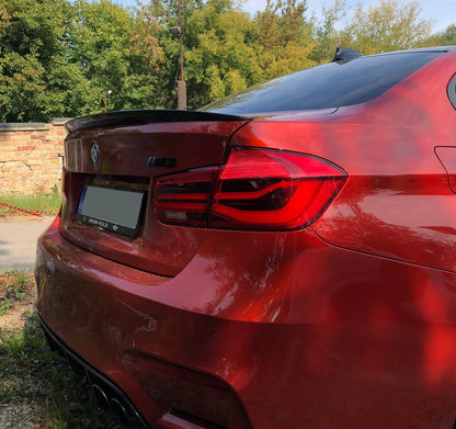 Rear trunk spoiler M-Performance style for the BMW M3 F80